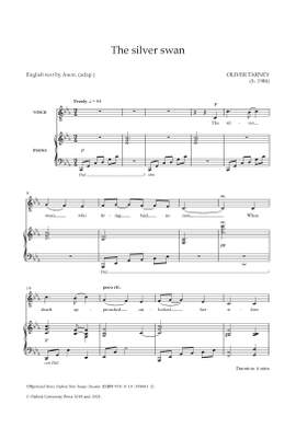 Tarney, Oliver: The silver swan
