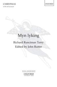 Terry, Richard Runciman/Rutter, John: Myn lyking