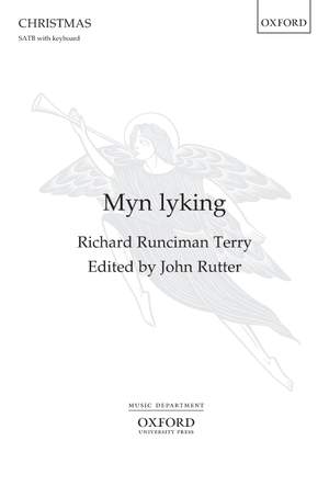 Terry, Richard Runciman/Rutter, John: Myn lyking