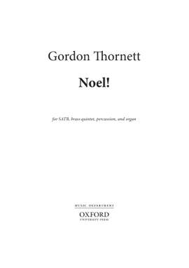 Thornett, Gordon: Noel!