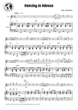 Stephen, Ros: Dancing in Odessa