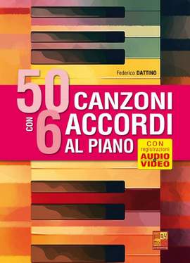 Federico Dattino: 50 canzoni con 6 accordi al pianoforte