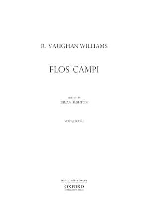 Vaughan Williams, Ralph/Rushton, Julian: Flos campi