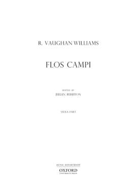 Vaughan Williams, Ralph/Rushton, Julian: Flos campi