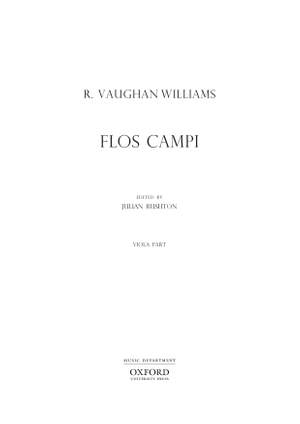 Vaughan Williams, Ralph/Rushton, Julian: Flos campi