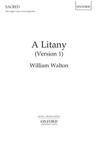 Walton, William: A Litany
