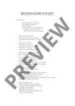Walton, William/Bedford, Steuart: Belshazzar's Feast Product Image