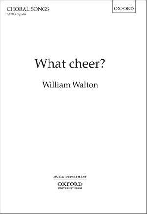 Walton, William/Brown, Timothy: What cheer?