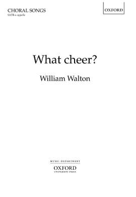 Walton, William/Brown, Timothy: What cheer?