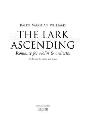Vaughan Williams, Ralph: The Lark Ascending