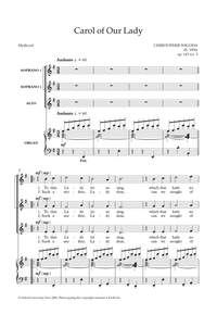 Wiggins, Christopher: Carol of Our Lady