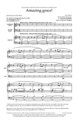 Wilberg, Mack: Amazing grace!