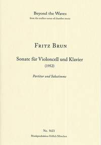 Brun, Fritz: Sonate für Violoncell und Klavier, 1952
