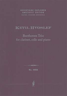 Hvoslef, Ketil: Beethoven Trio for clarinet, cello and piano