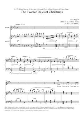 Wilberg, Mack: The Twelve Days of Christmas