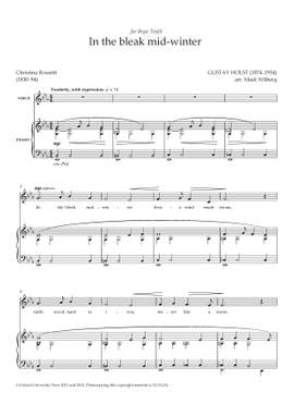 Wilberg, Mack: In the bleak mid-winter