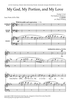 Wilberg, Mack: My God, my portion, and my Love