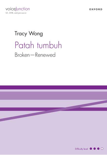 Wong, Tracy: Patah tumbah