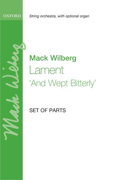 Wilberg, Mack: Lament