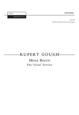 Gough, Rupert: Missa Brevis