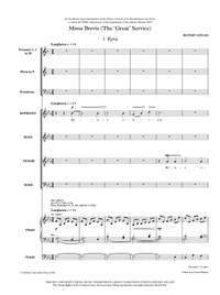 Gough, Rupert: Missa Brevis