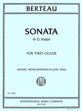 Berteau, M: Sonata in G major G major