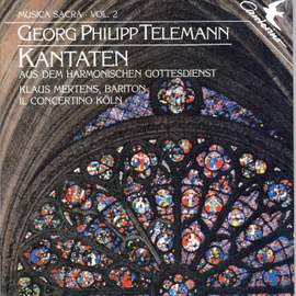 Georg Philipp Telemann: Cantatas from Der Harmonische Gottestdienst Vol. 2