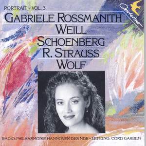Portrait Vol. 3 - Gabriele Rossmanith - Orchestral Songs