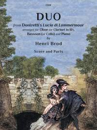 Brod, Henri: Trio, Op. 55. Duo from Donizetti’s Lucia di Lammermoor