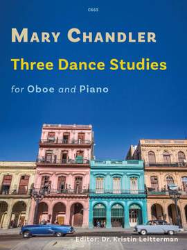Chandler, Mary: Three Dance Studies for Oboe & Piano