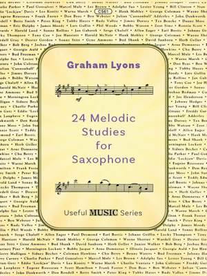 Lyons, Graham: Twenty-Four Melodic Studies for Saxophone