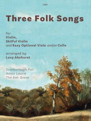 Three Folk Songs – Trad., arr. Violin Duet/Trio