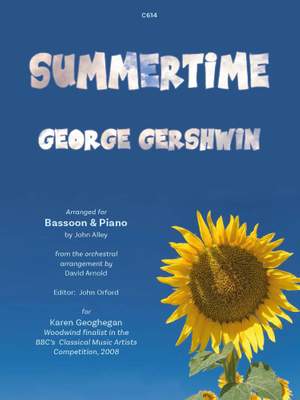 Gershwin, George: Summertime, arr. Bassoon & Piano