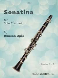Opie, Duncan: Sonatina for Clarinet Solo