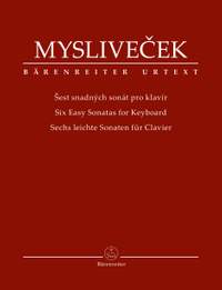 Myslivecek, Josef: Six Easy Sonatas for Keyboard