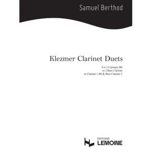Berthod, S: Klezmer Clarinet Duets