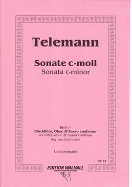 Telemann, G P: Sonate c-Moll