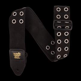 Ernie Ball Premium Strap Hole Lotta Metal Silver