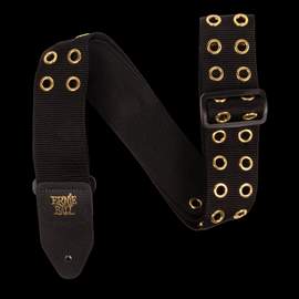 Ernie Ball Premium Strap Hole Lotta Metal Gold
