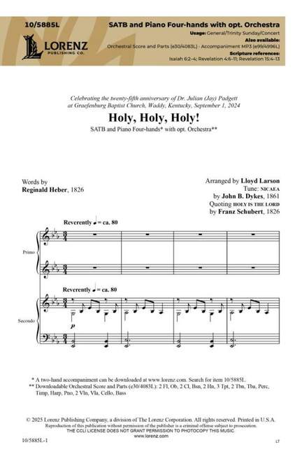 Holy, Holy, Holy!