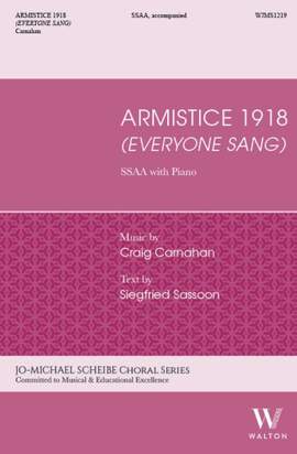 Craig Carnahan: Armistice 1918 (SSAA)