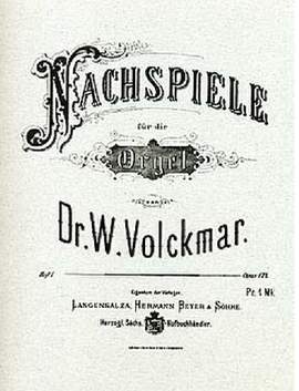 Volckmar, W V: Nachspiele 1 op. 137 Vol. 1