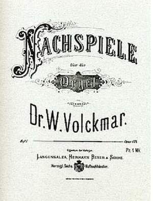 Volckmar, W V: Nachspiele 1 op. 137 Vol. 1