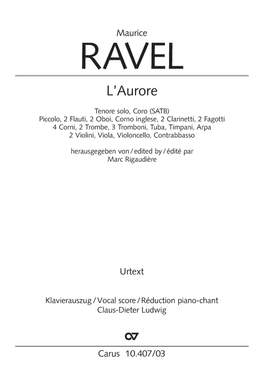 Ravel, Maurice: L’Aurore