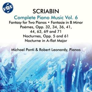 Scriabin: Complete Piano Music, Vol. 6