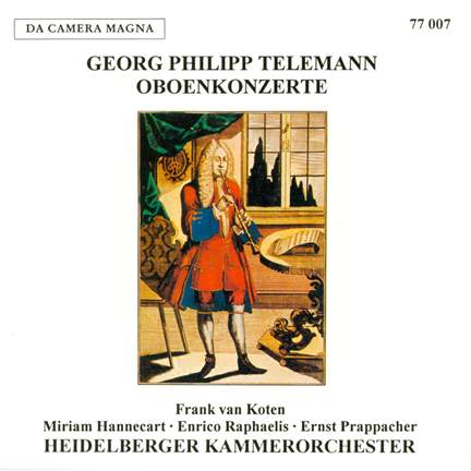 Georg Philipp Telemann: Oboe Concertos