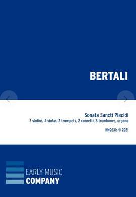 Bertali, A: Sonata Sancti Placidi