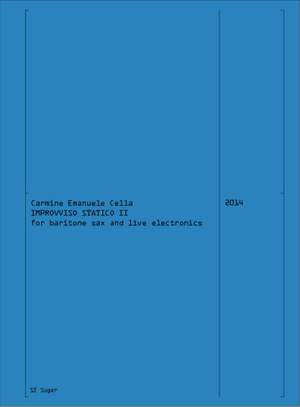 Carmine Emanuele Cella: Improvviso statico II