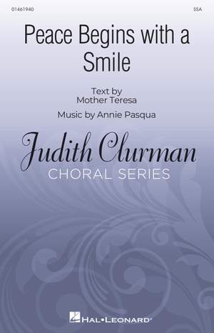 Annie Pasqua_Mother Teresa: Peace Begins with a Smile