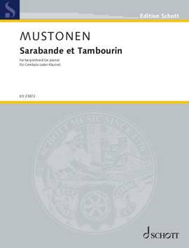 Mustonen, O: Sarabande et Tambourin